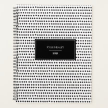 Polka Dot Personalised Planner