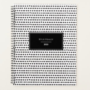 Polka Dot Personalised Planner