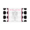 Polka Dot / Pink  Monogram Fashion Business Card