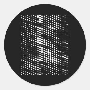 Polka Dot Polka Dots 1 Classic Round Sticker