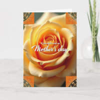 Polka Dot Rose Bloom Greeting Card