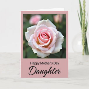Polka Dot Rose Mothers Day Card