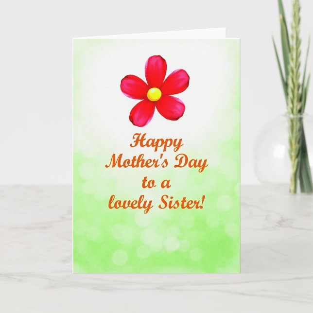 Polka Dot Sisters Day Card (Front)