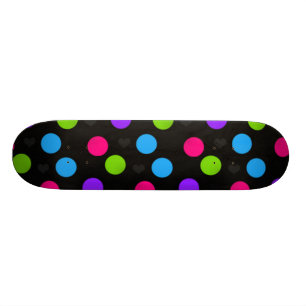 Polka Dot Skateboard