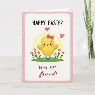 Polka Dot Spring Friend Card