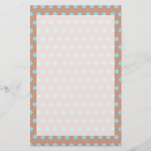 Polka Dot Stationery (Front)