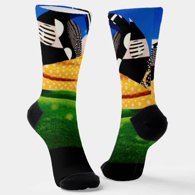 POLKA DOT SUN! SOCKS (Angled)