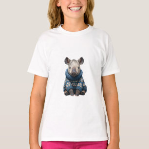Polka Dot Sweater Tapir Kids