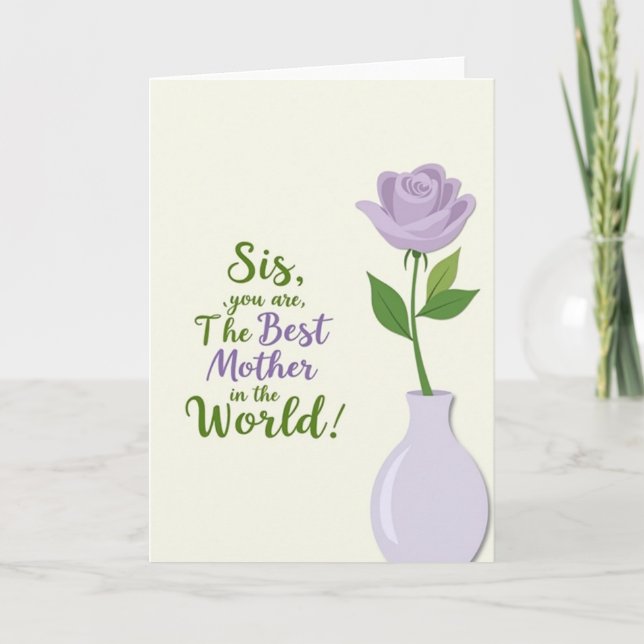 Polka Dot Thanks Mum Card (Front)