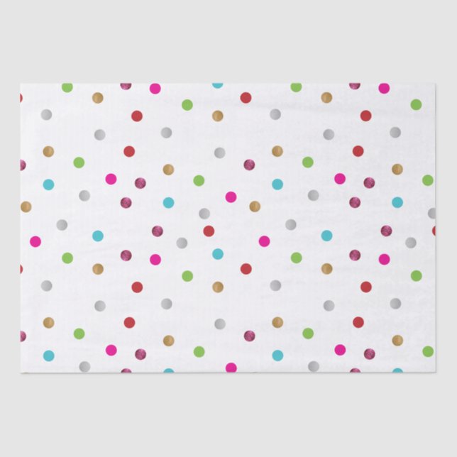 Polka Dot Tissue Paper (Front)