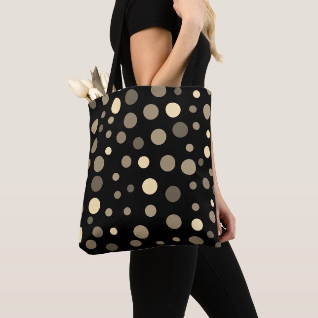 "Polka Dot" Tote Bag (Close Up)