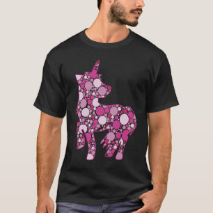 Polka Dot Unicorn International Dot Day Pink Unico T-Shirt