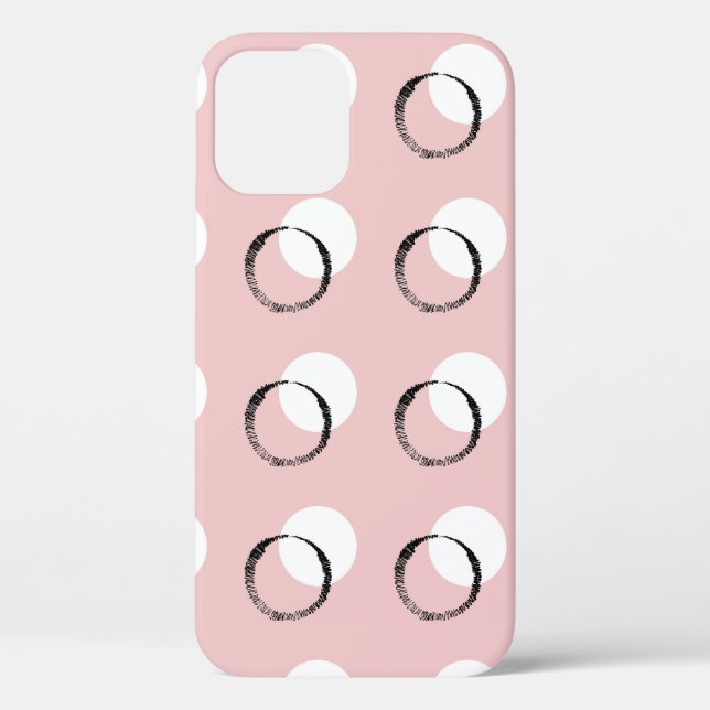 Polka dot, versatile seamless pattern Case-Mate iPhone case (Back)