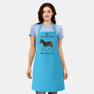 Polka Dot Zebra English Pub Apron