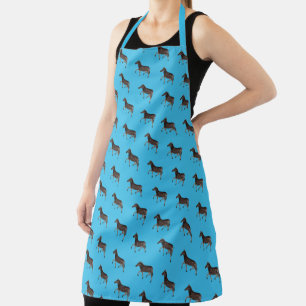 Polka Dot Zebra English Pub Apron