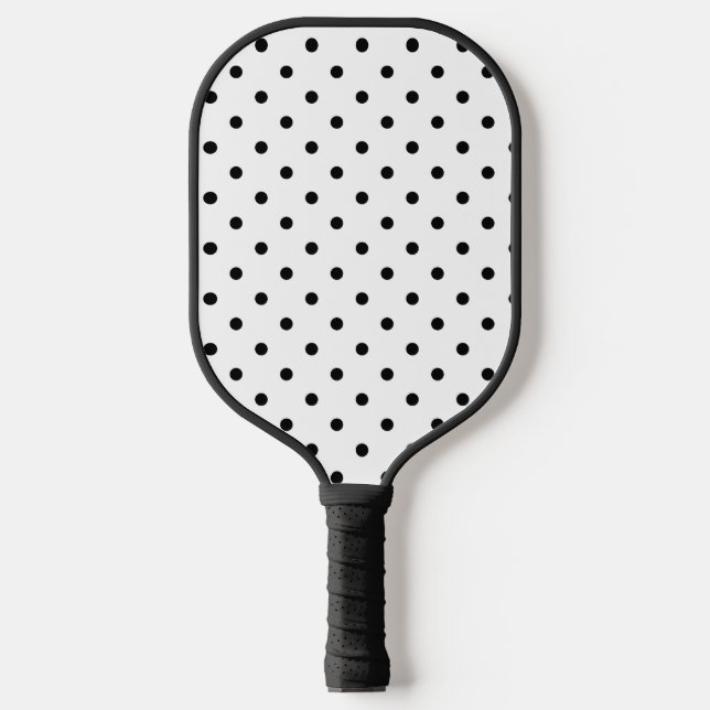 Polka dots 1 pickleball paddle (Front)