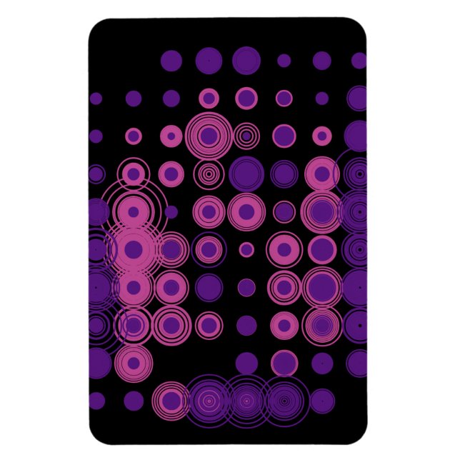 Polka Dots 3 Magnet (Vertical)