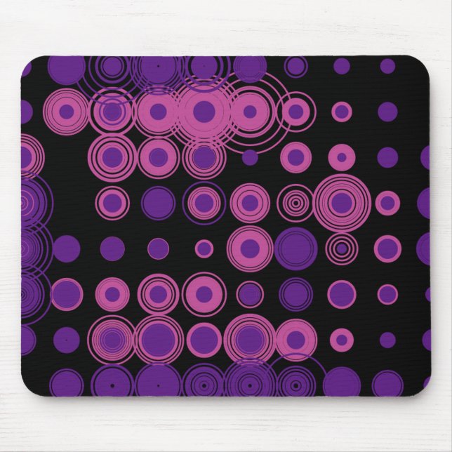 Polka Dots 3 Mouse Mat (Front)
