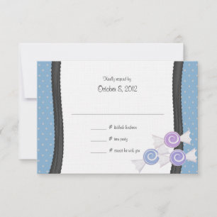 Polka Dots and Candy RSVP
