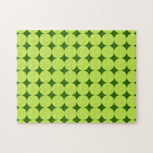 Polka Dots and Diamonds by Shirley Taylor Jigsaw Puzzle