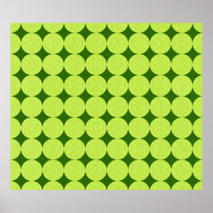 Polka Dots and Diamonds by Shirley Taylor Poster