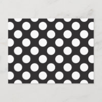Polka Dots Black and White