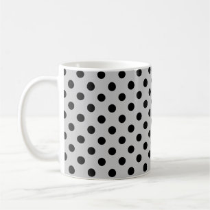 Polka Dots - Black Dot Coffee Mug