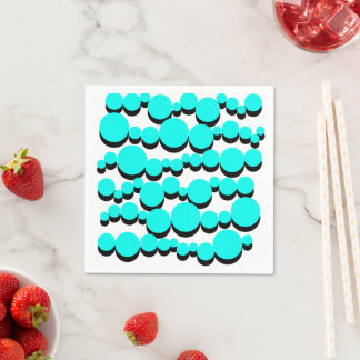 Polka Dots Bubbles Napkin