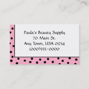 "Polka Dots" Business Cards