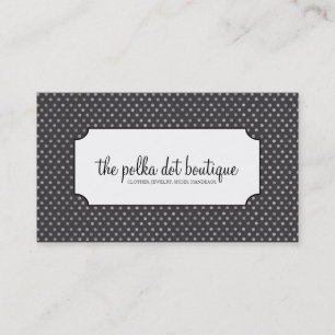 Polka Dots Business Cards