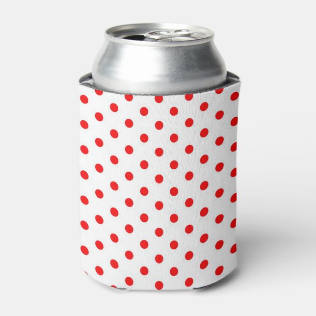Polka Dots Can Cooler (Can Front)