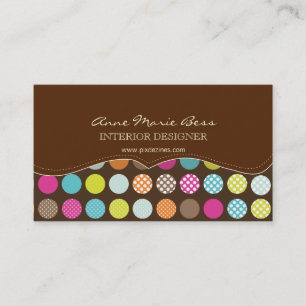 Polka Dots Chocolate  business cards