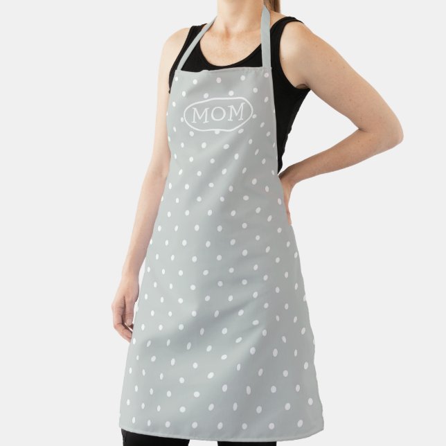 Polka Dots Custom Apron (Insitu)