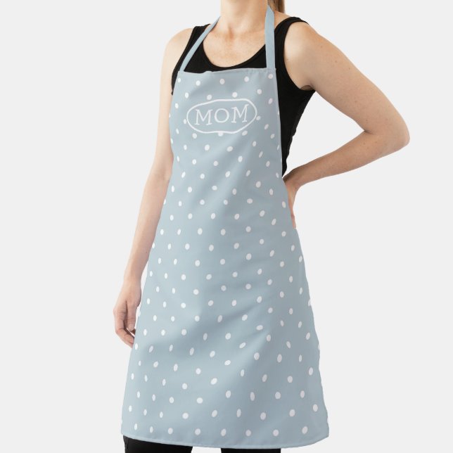 Polka Dots Custom Apron (Insitu)