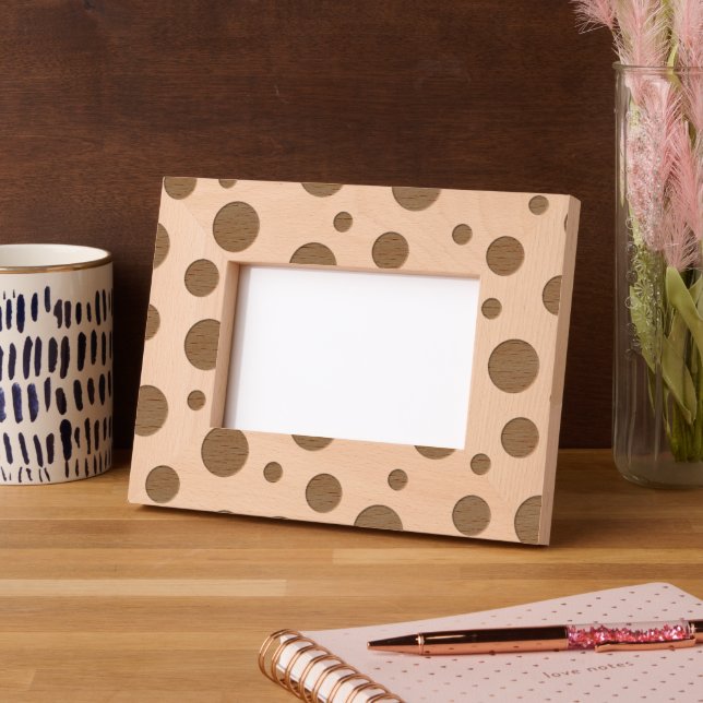 Polka Dots Etched Frames (Left)
