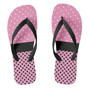 Polka Dots Flip Flops