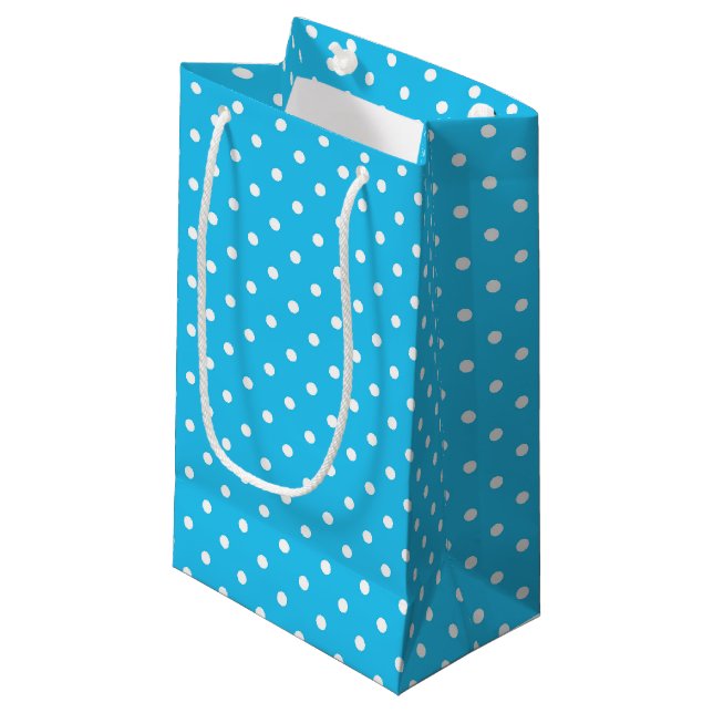 Polka Dots Gift Bag (Front Angled)