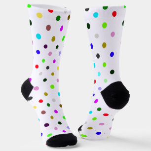 Polka Dots Halloween Clown Socks