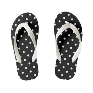 Polka Dots Kid's Flip Flops