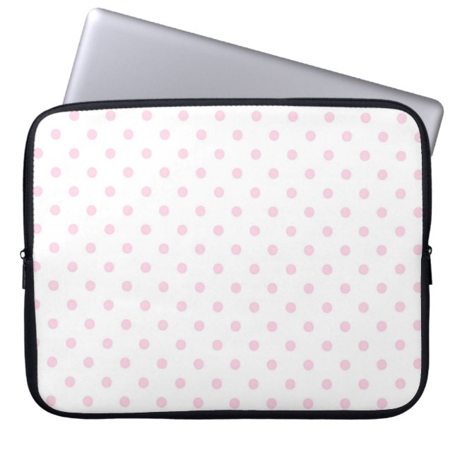 Polka Dots Laptop Sleeve (Front)