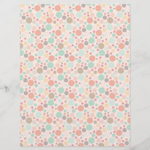 Polka Dots Letterhead Patterned Paper