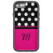 Polka Dots Monogram Case