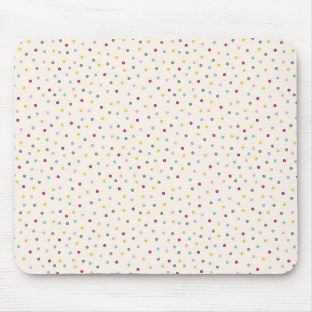 Polka Dots Mouse Mat (Front)