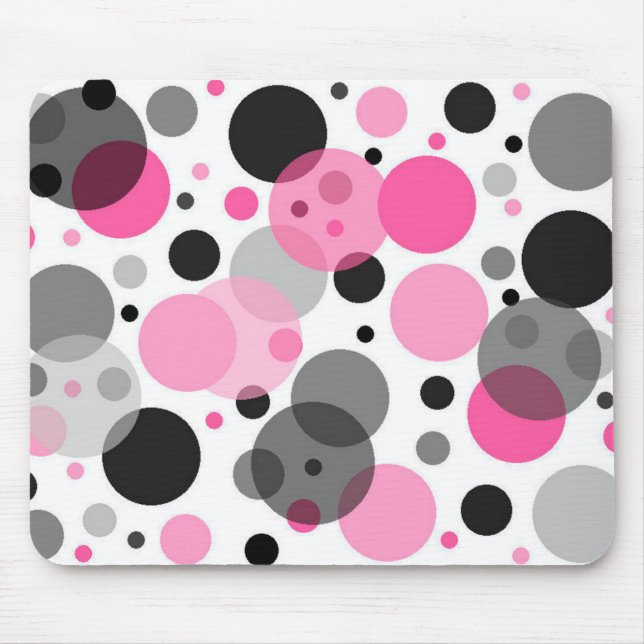 Polka Dots Mouse Mat (Front)