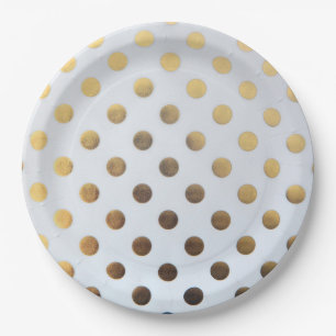 Polka Dots Paper Plate