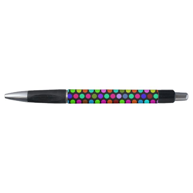 Polka Dots Pattern coloured I + your backgr. & ide (Front)
