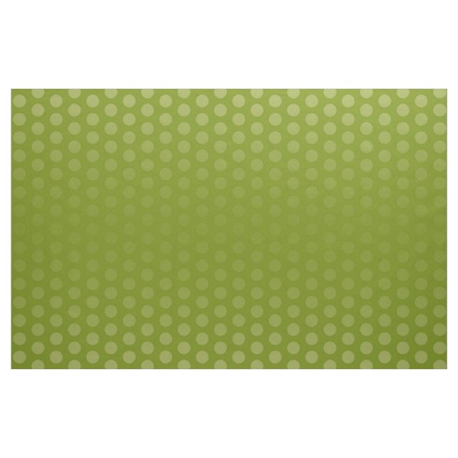 Polka Dots Pattern green + your ideas Fabric (Yard)