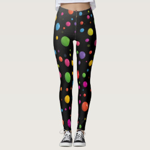 Polka Dots Pattern Leggings