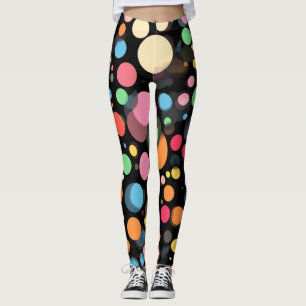 Polka Dots Pattern Leggings