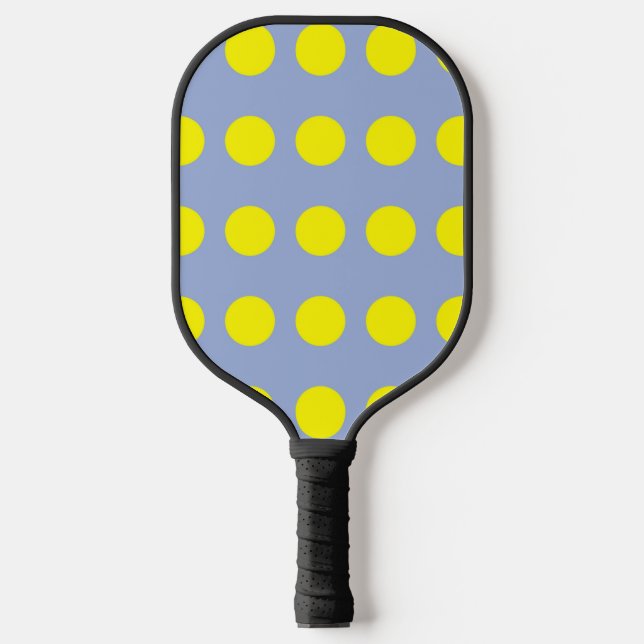 Polka Dots Pickleball Paddle (Front)
